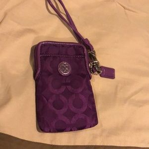Coach Mini Wallet Holder